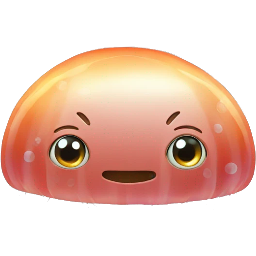 Jellyfish with fish emoji