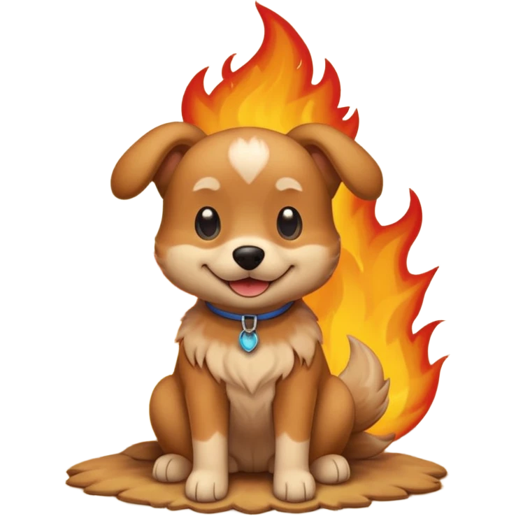 Meme this is fine emoji