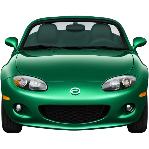 Emerald green 2007 Mazda Miata  emoji