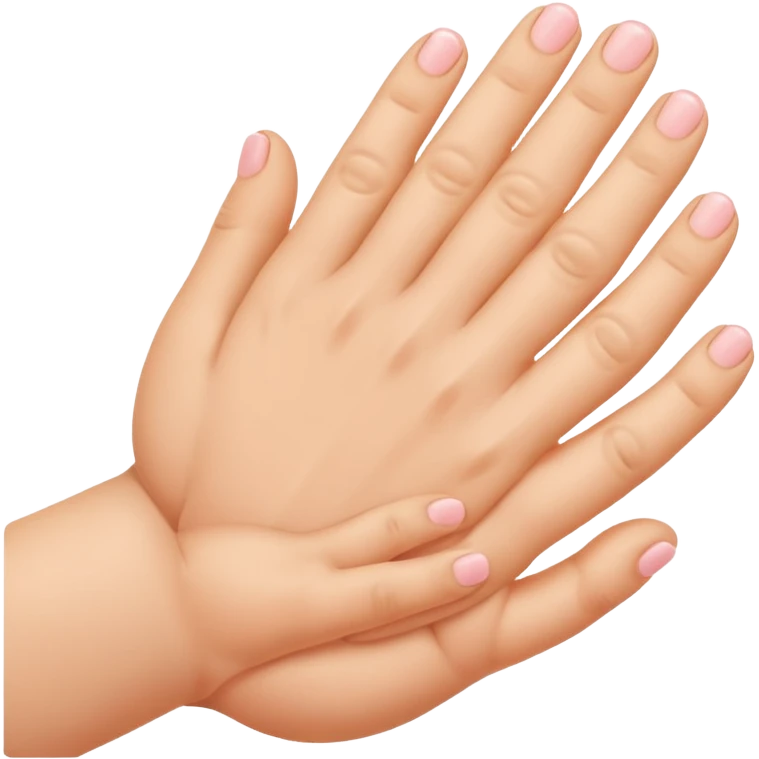 baby’s hand grabbing  emoji