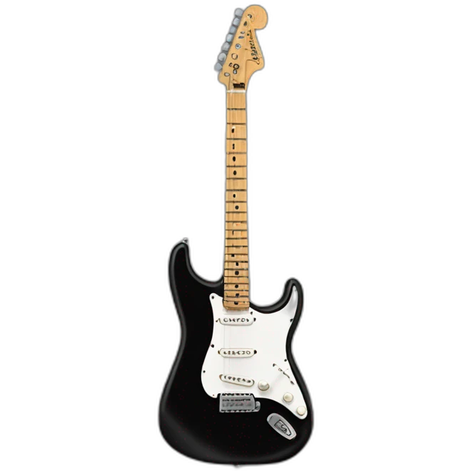 fender-stratocaster-black emoji