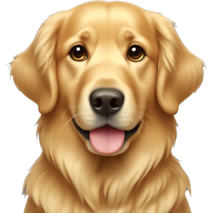 Golden retriever  emoji