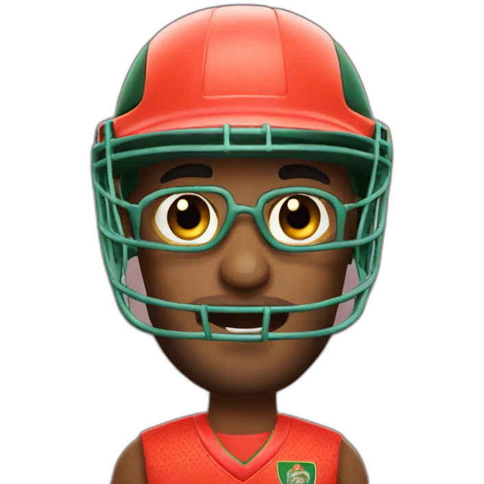 Cricket fan emoji