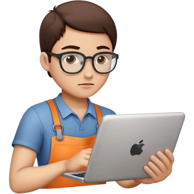 Working emoji
