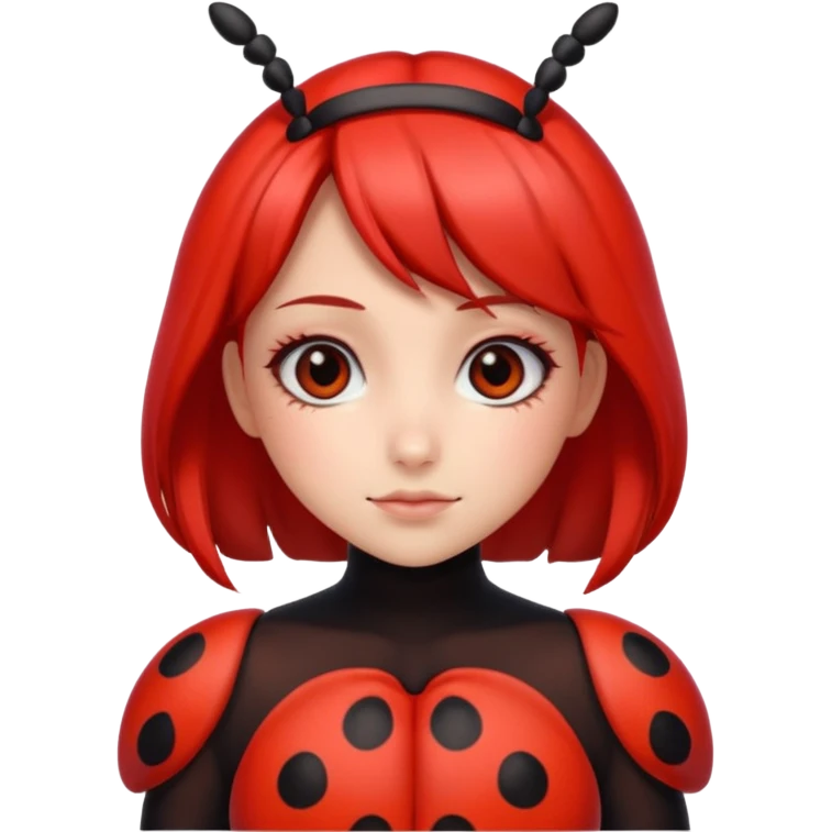 دختر انیمه ای  کفشدوزکی  emoji