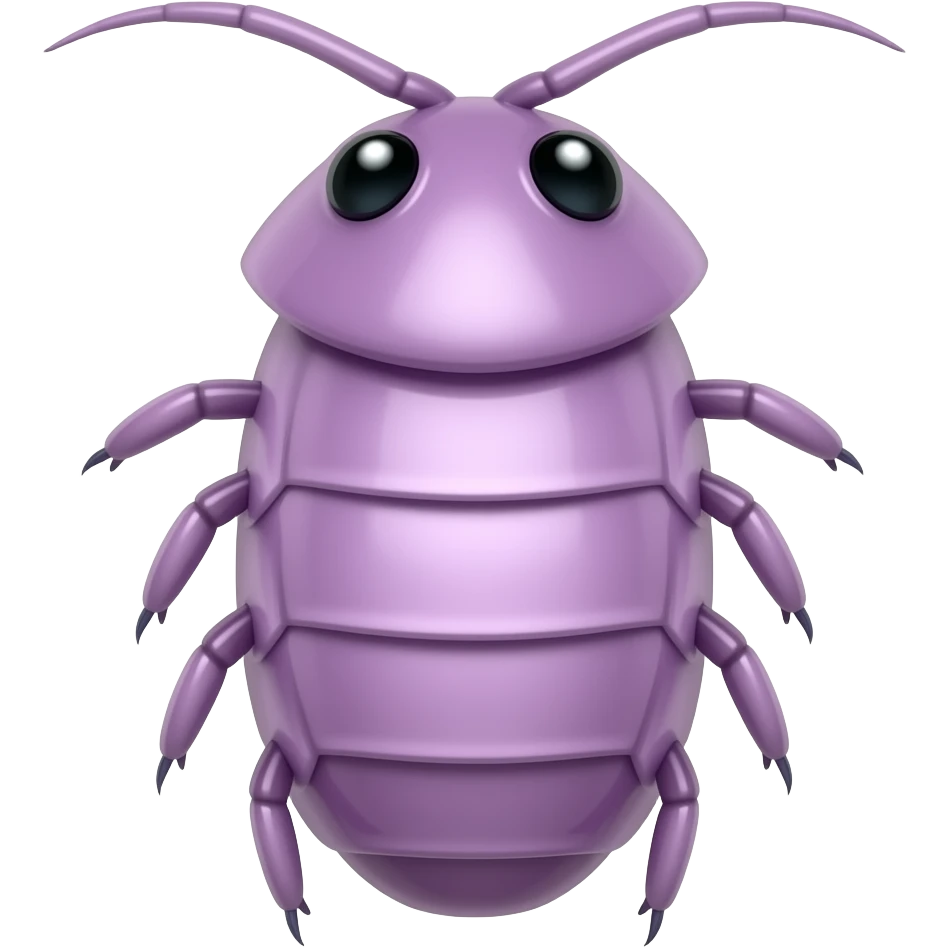 lavender isopod emoji