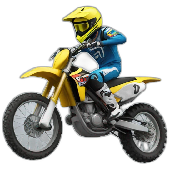Moto cross emoji