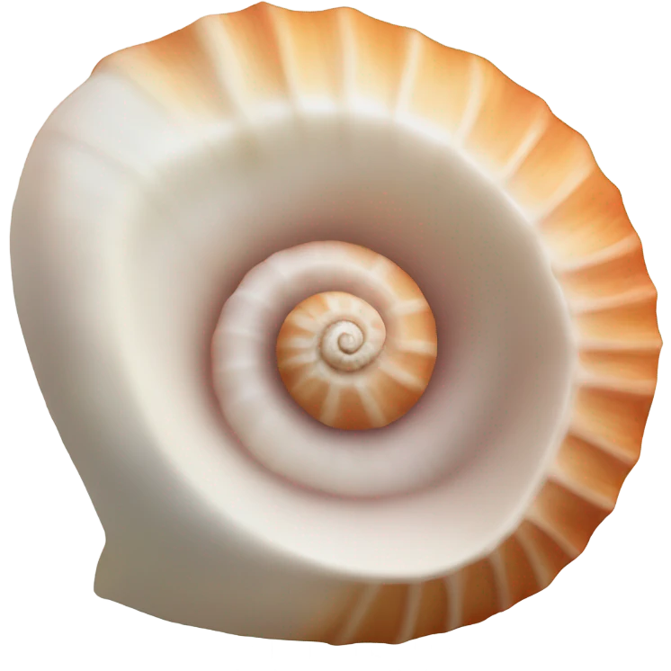 conch shell emoji