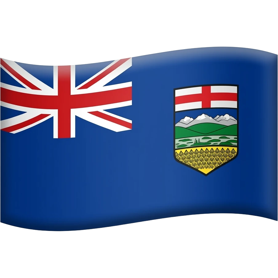 real flag of alberta emoji