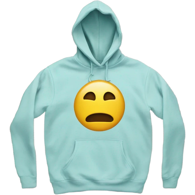 Hooded sweatshirt  emoji