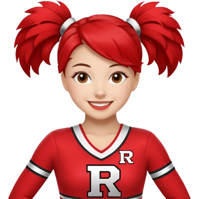 Rutgers Cheerleader emoji