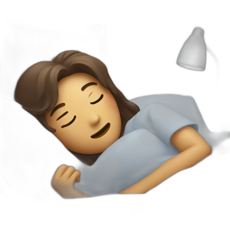 Chat qui dort emoji