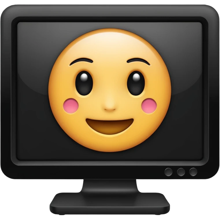 Monitor emoji