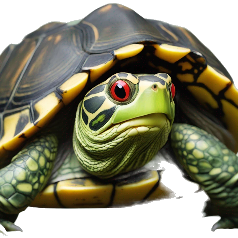 Red-Eared Slider turtle terrapin emoji