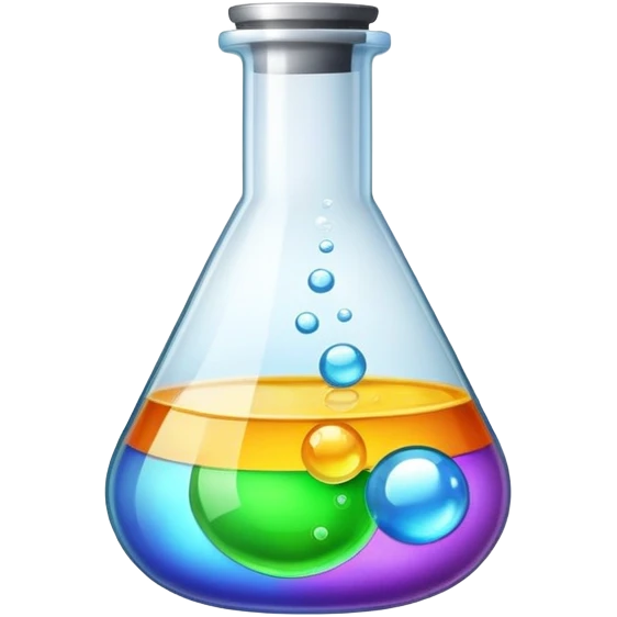 flask of bubbling chemicals emoji
