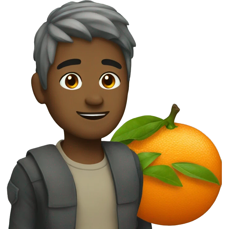 Naranja emoji