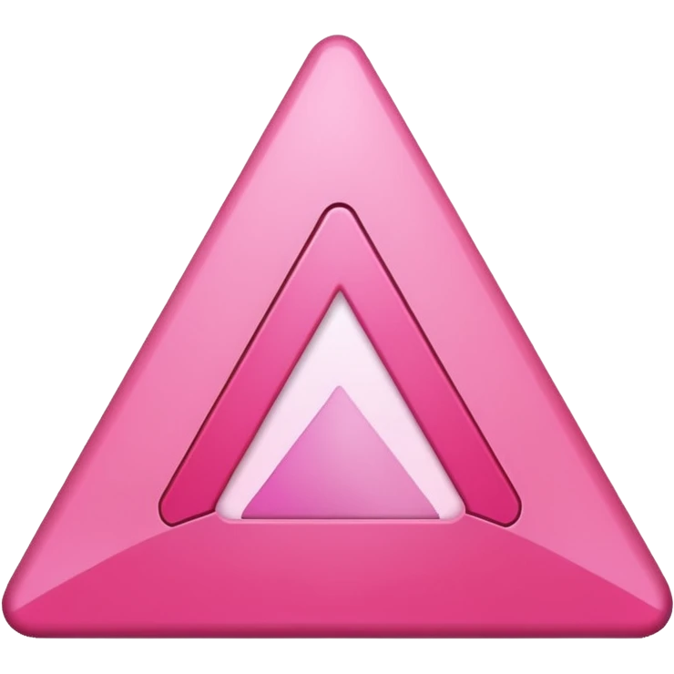 pink girly google play store triangle emoji