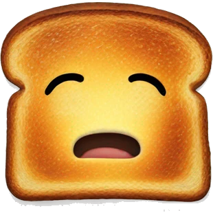 Burnt toast  emoji