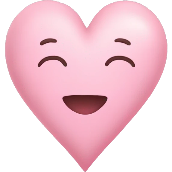 pastel heart emoji