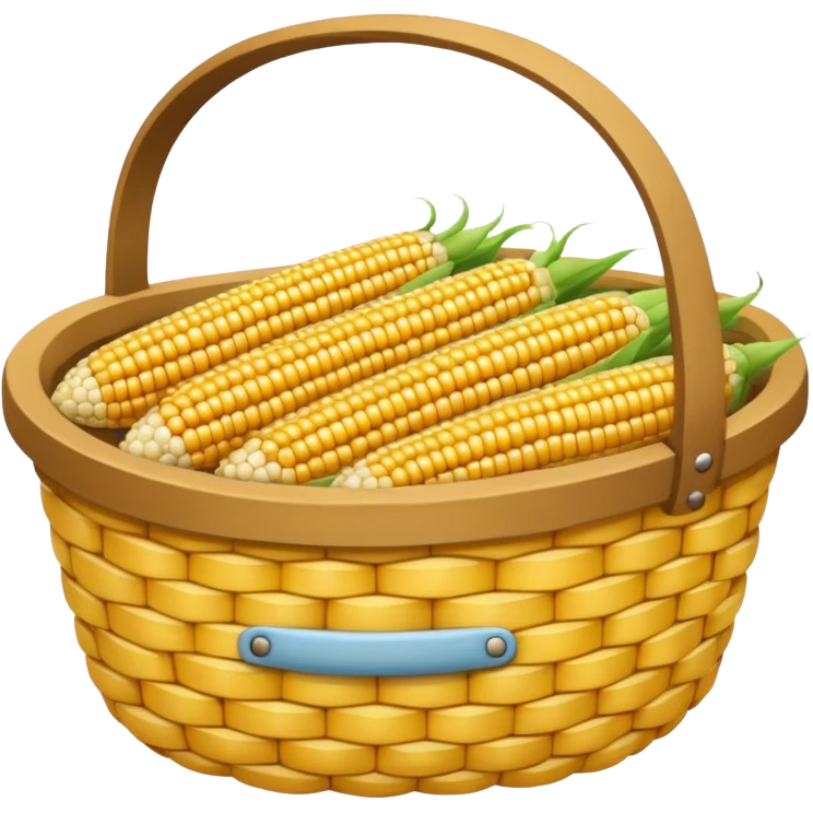 corn grain basket  emoji