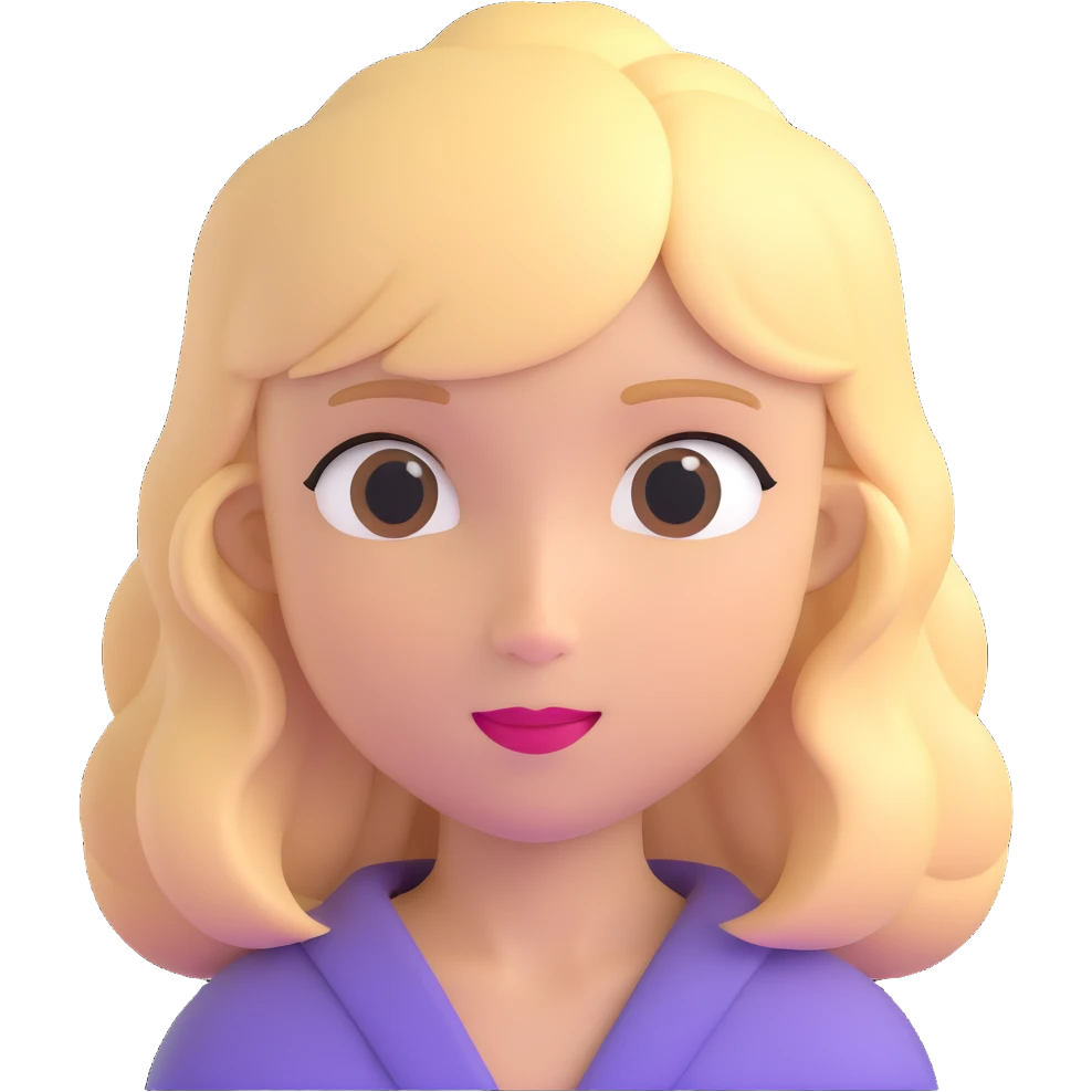 Tyler the Creator IGOR character with blonde hair emoji