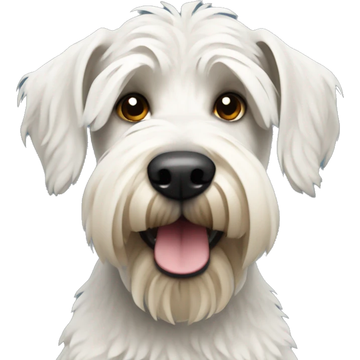 White short haired russian terrier emoji
