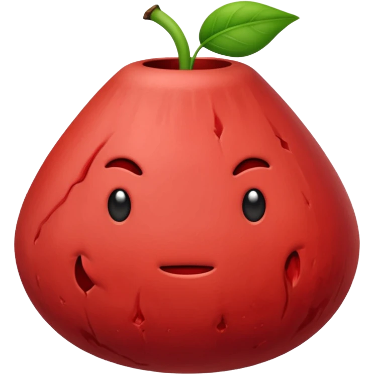 red lump in vessel emoji