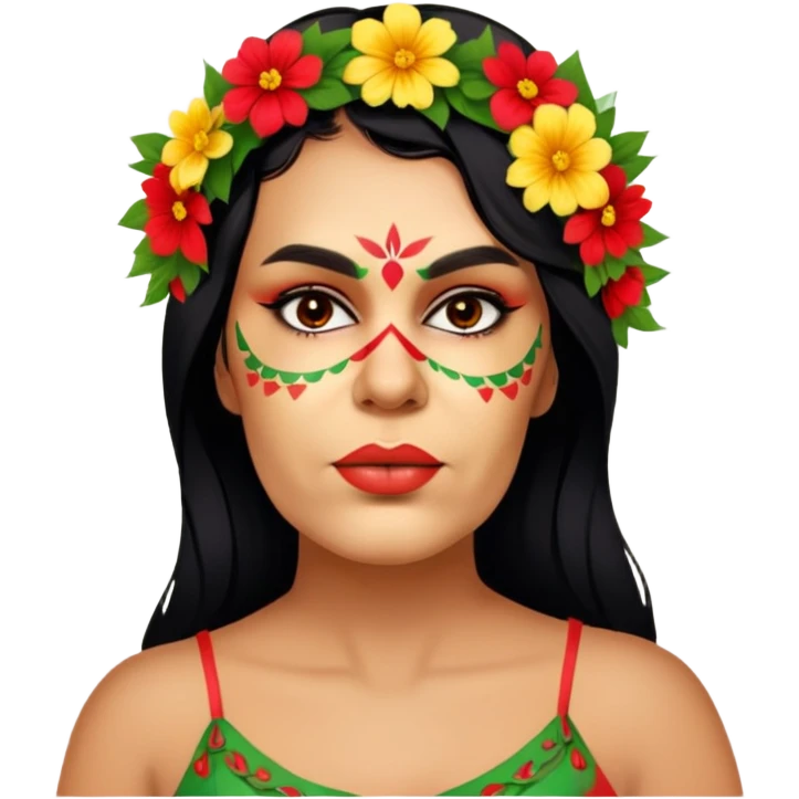 Flower-Crowned Dancer emoji