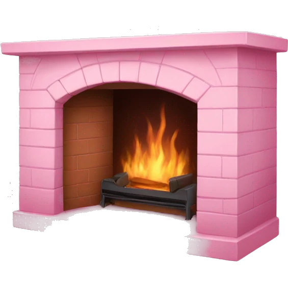Winter Pink FirePlace emoji