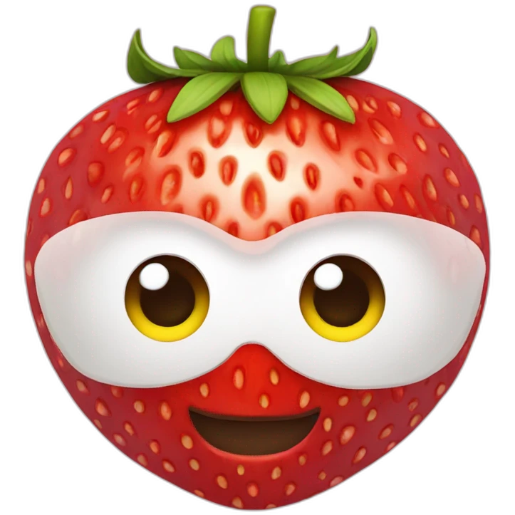 strawberry  emoji