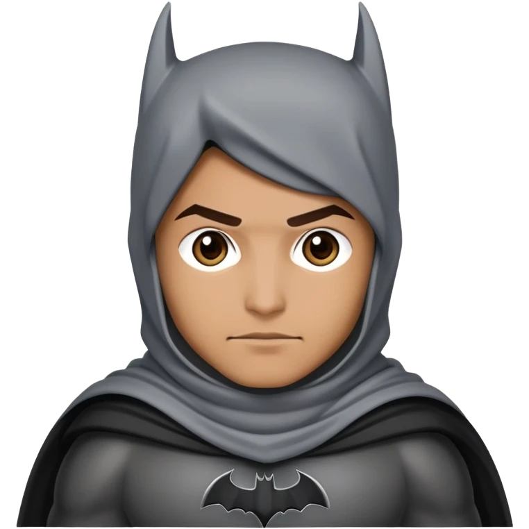 Muslim Batman  emoji