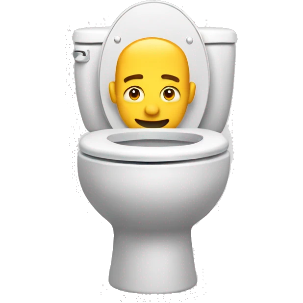 Guy on a toilet  emoji