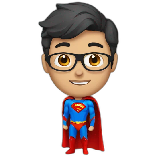 Me super man emoji