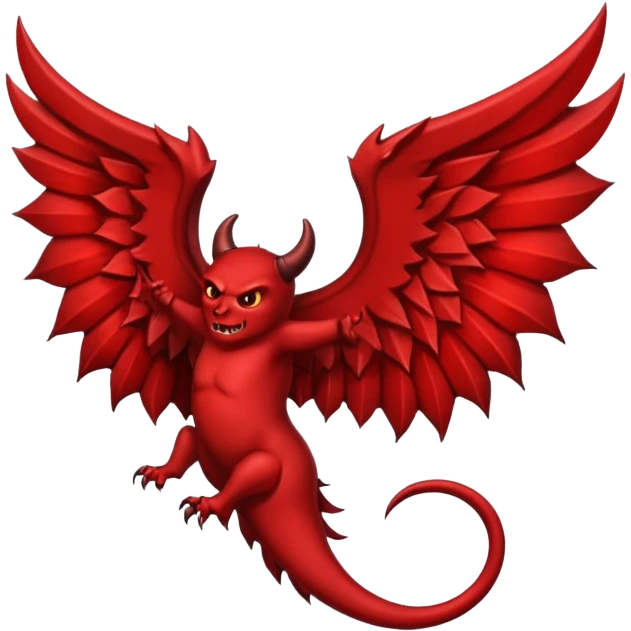 devil wings emoji