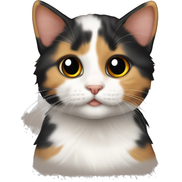 Calico kitten  emoji
