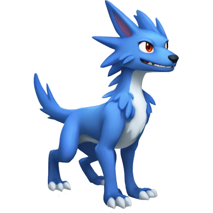 Lombax-Sergal-Quilava-Fakemon full body emoji