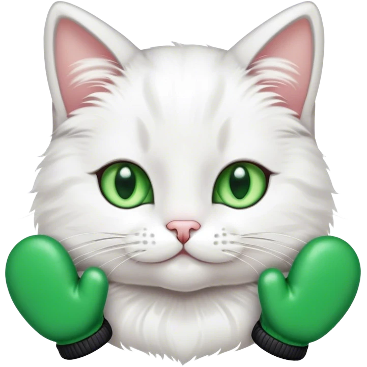 cat with mittens  emoji