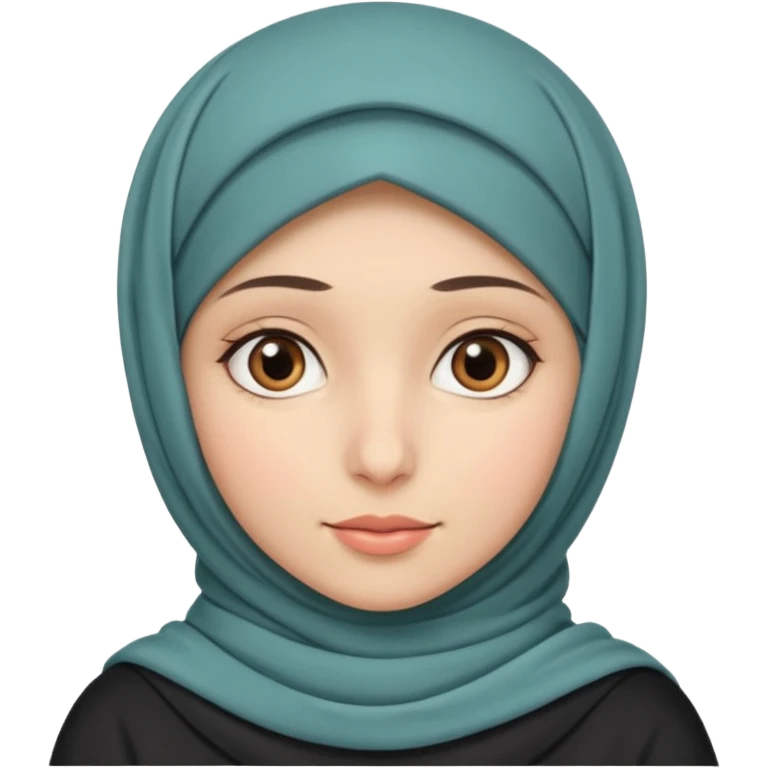 Girl with hijab emoji