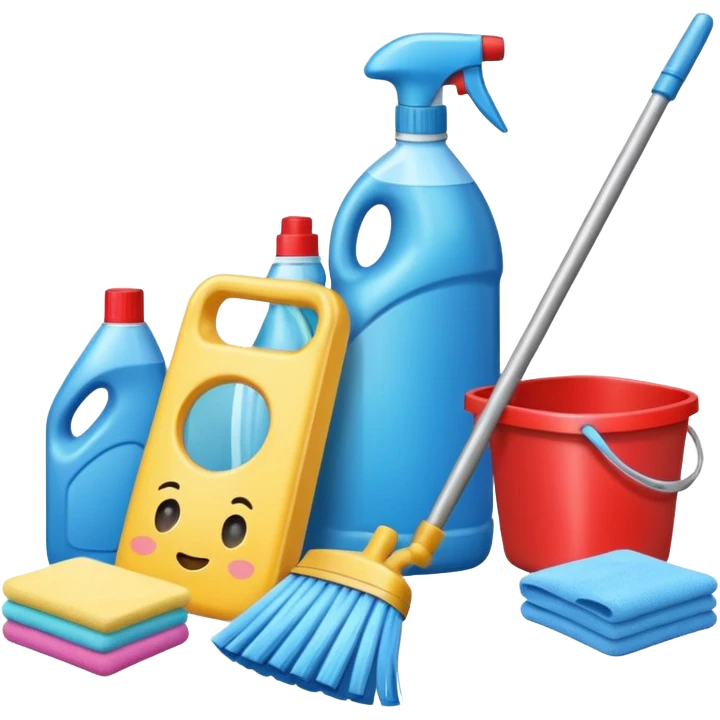 cleaning emoji