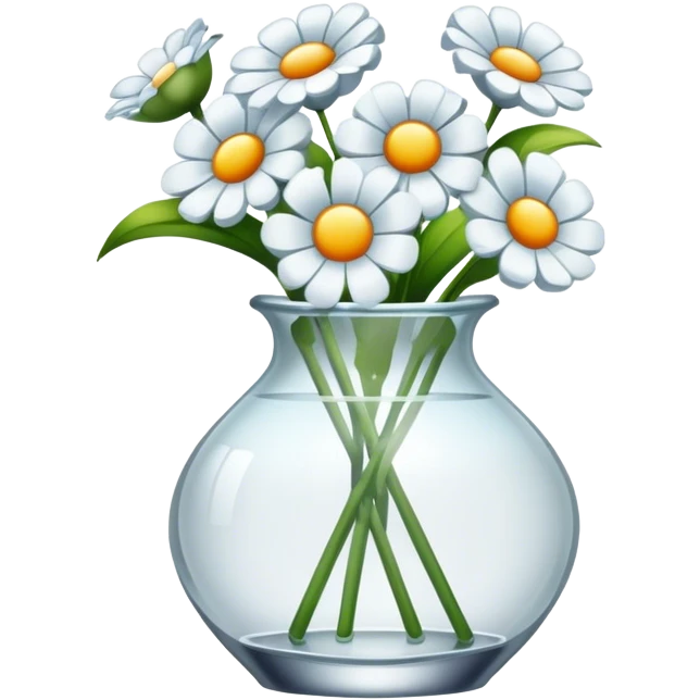 empty flower vase emoji