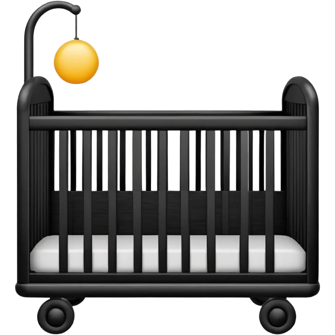 black crib emoji