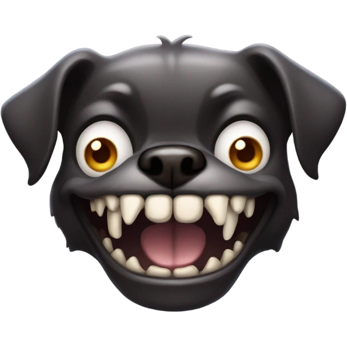 Smile dog emoji