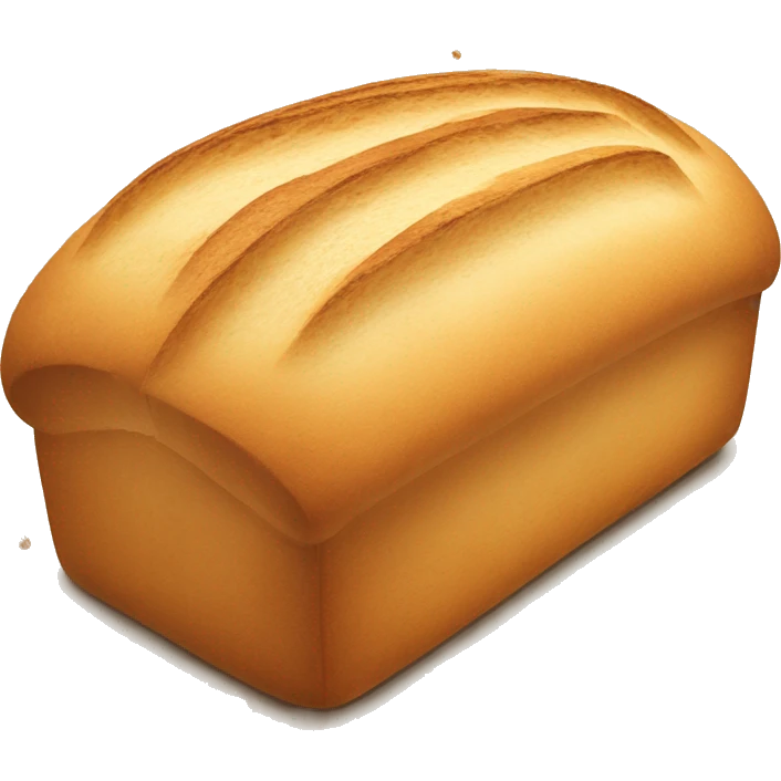 loaf of bread leaving trail of crumbs emoji