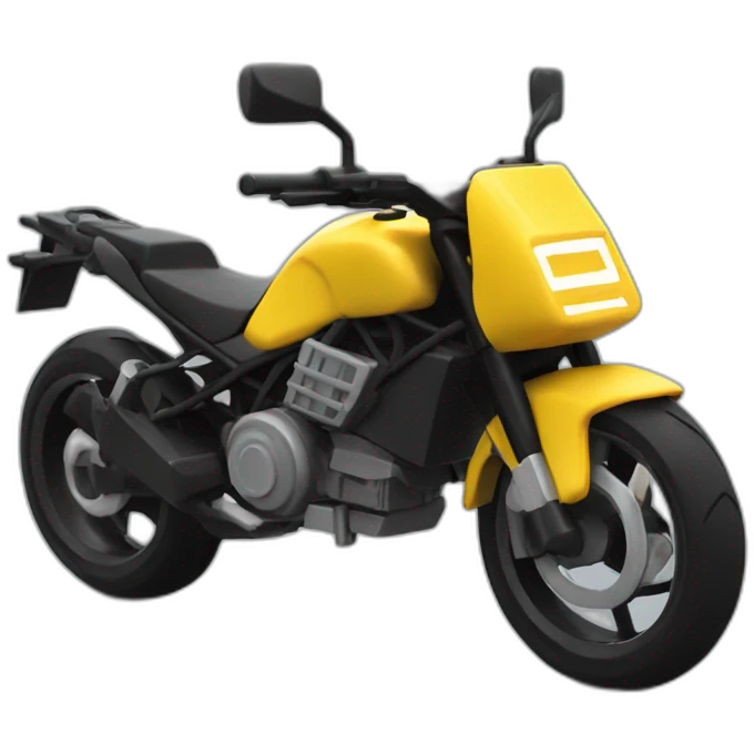 Roblox noob sur une moto emoji