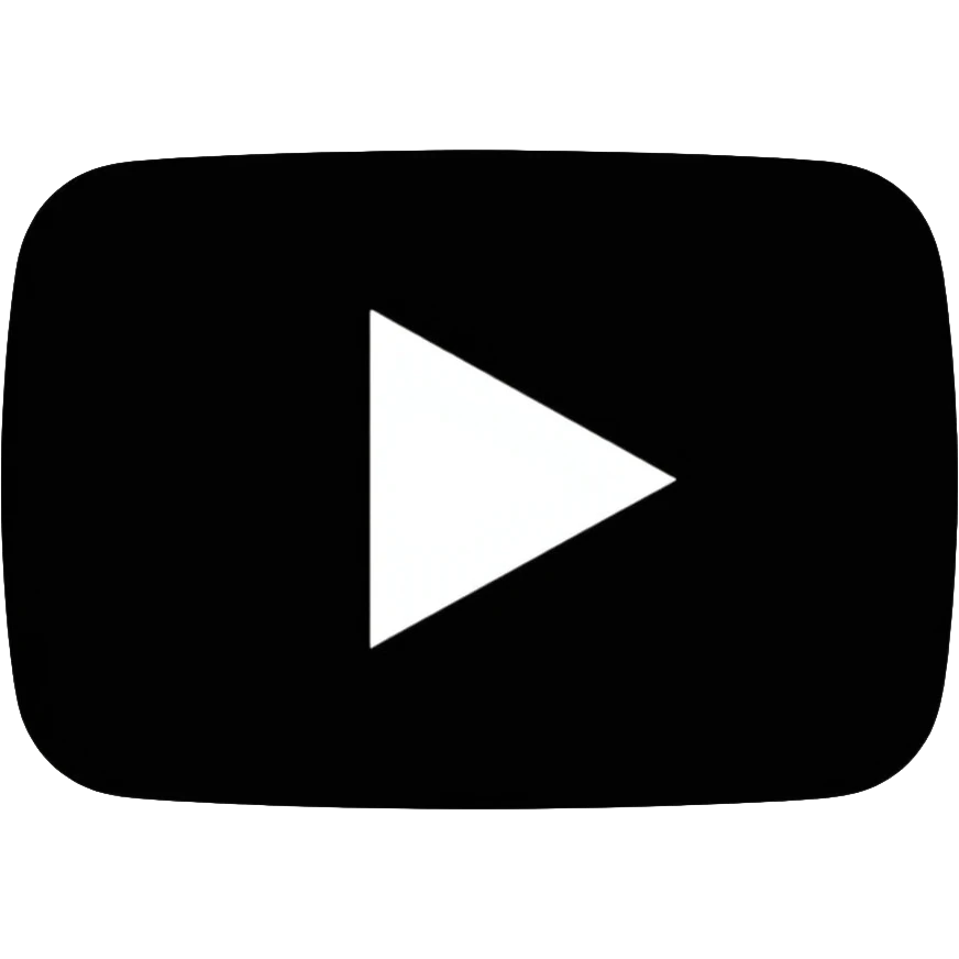 YouTube Shorts logo, black vertical rectangle with rounded corners and white play button in the center emoji
