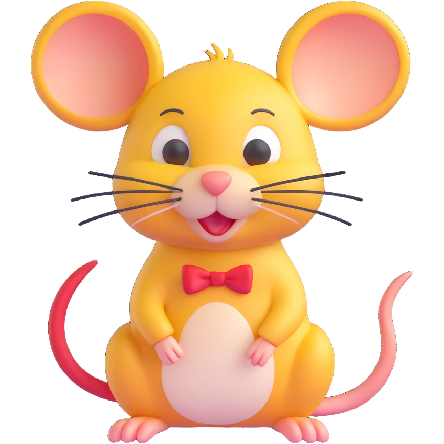 pikachu from pokémon, cute yellow mouse with pointy ears and red cheeks emoji