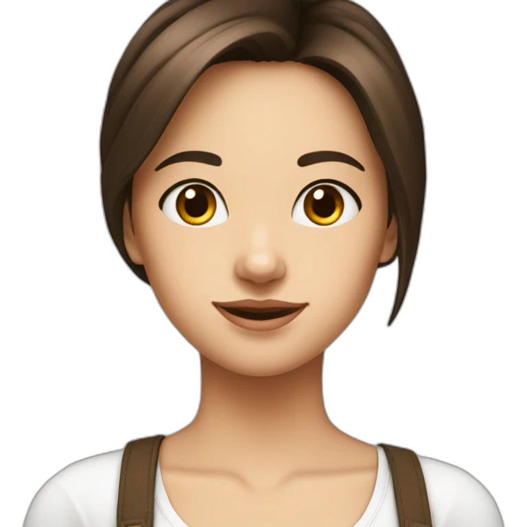 Fille brune teint clair 1m60 emoji