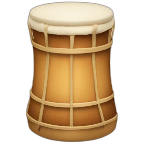 Cajón de cornetas de música emoji