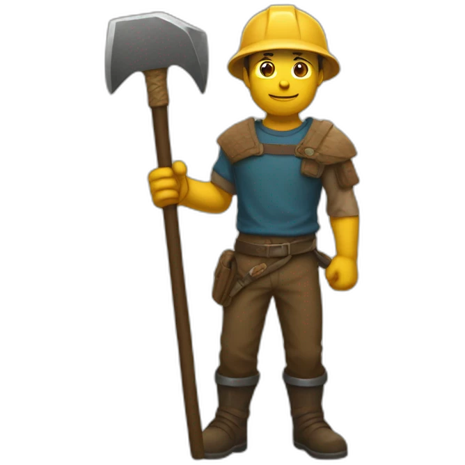 henryanand with a pickaxe emoji