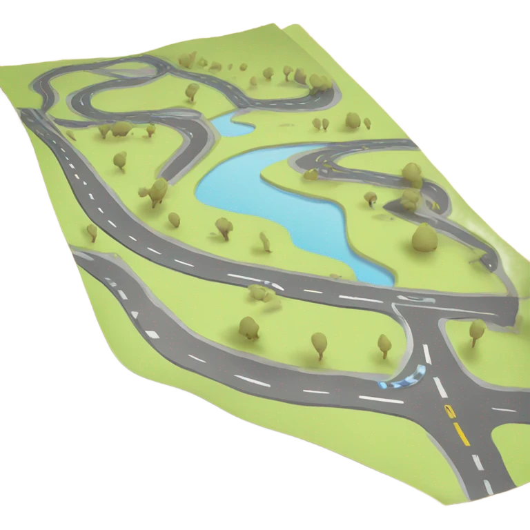 Neutral paper roadmap emoji